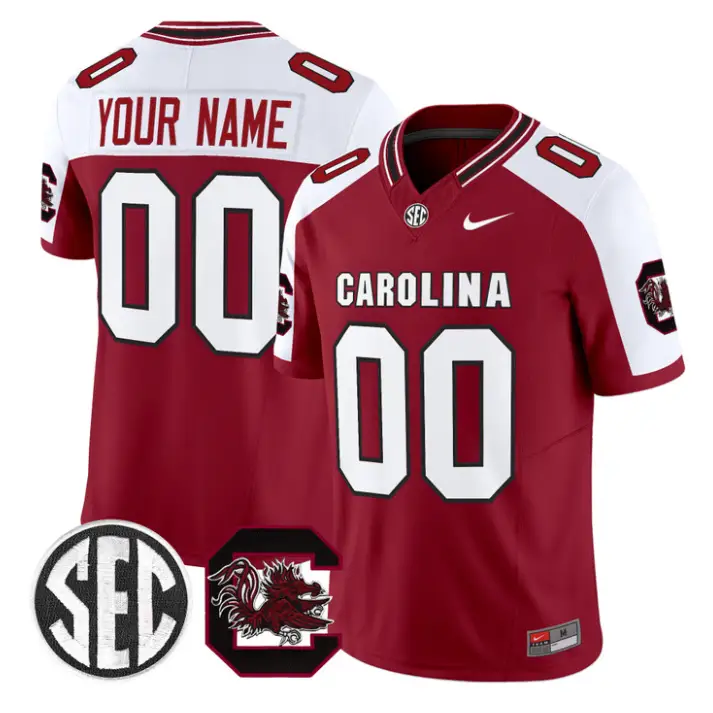 Custom South Carolina Gamecocks Jersey 2026 Name, Number Stitched