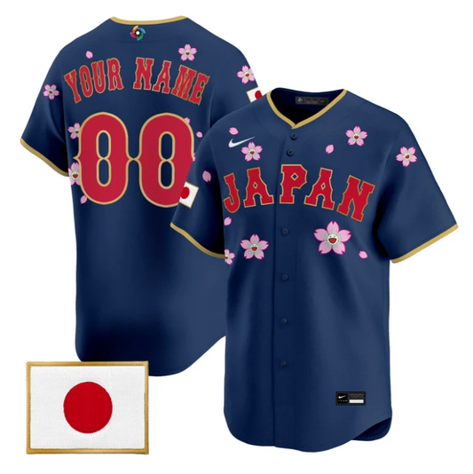 Custom Team Japan Jersey World Baseball 2026 Takashi Murakami Stitched