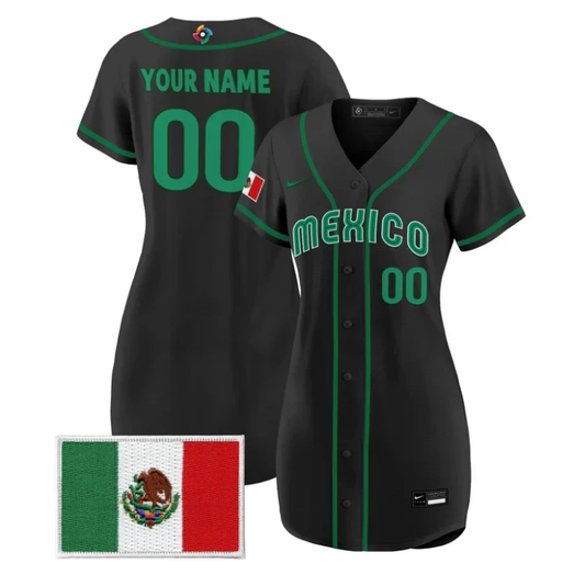 Custom Team Mexico Jersey 2026 World Baseball Classic Dress Stitched