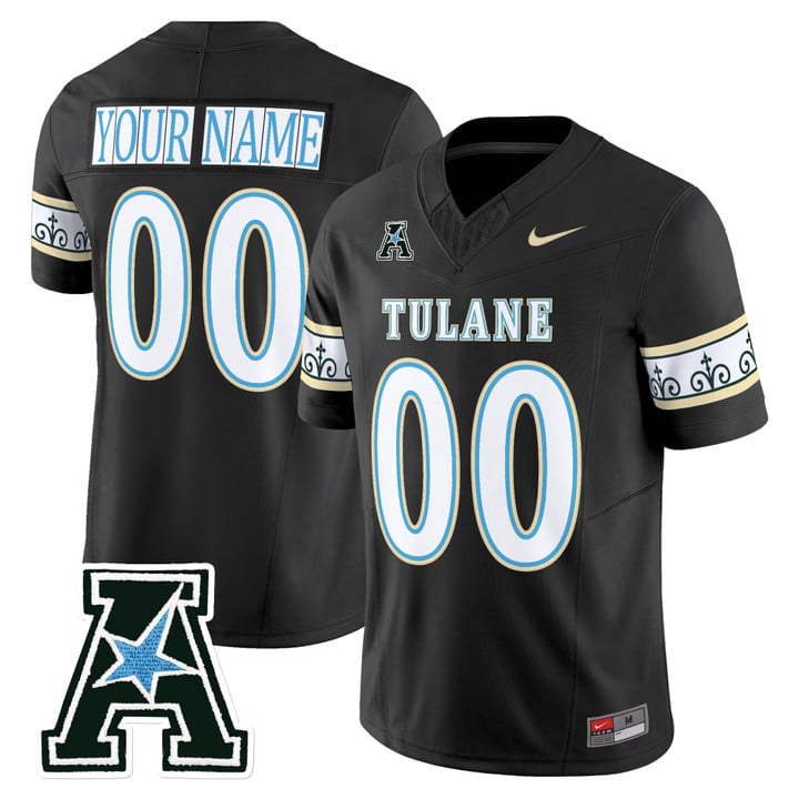 Custom Tulane Green Wave Jersey 2025 City Edition Vapor Limited Stitched