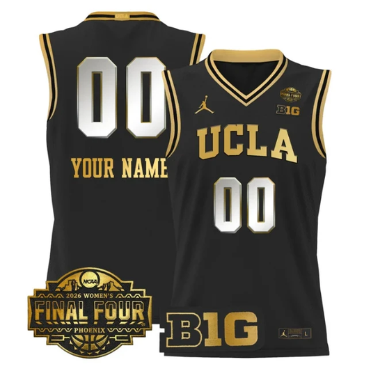 Custom UCLA Bruins Jersey 2026 Final Four Patch Basketball Stitched