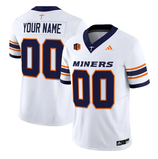 Custom UTEP Miners Jersey Name, Number 2016 Vapor Limited Stitched