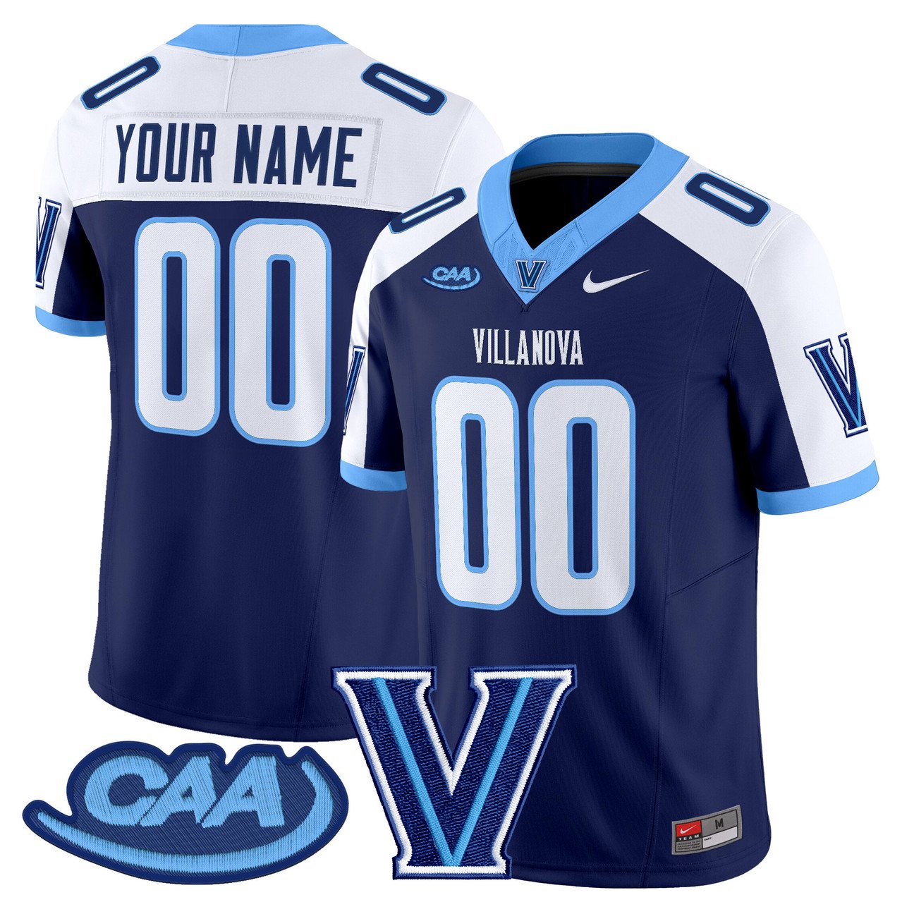 Custom Villanova Wildcats Jersey Name, Number 2025 Vapor Limited Stitched