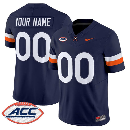 Custom Virginia Cavaliers Jersey Name, Number 2025 Vapor Limited Stitched