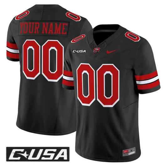 Custom Western Kentucky Hilltoppers Jersey 2025 Vapor Limited Stitched