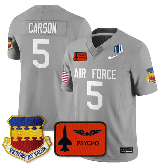 Dylan Carson Jersey #5 Air Force 2025 Honor F-16 Stitched 20th Fighter
