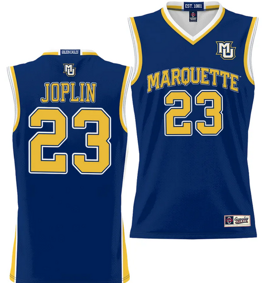 David Joplin Jersey #23 Marquette Golden Eagles NIL Basketball Lightweight