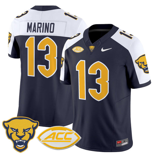 Dan Marino Jersey #13 Pittsburgh Panthers 2025 Limited Stitched Navy Alter