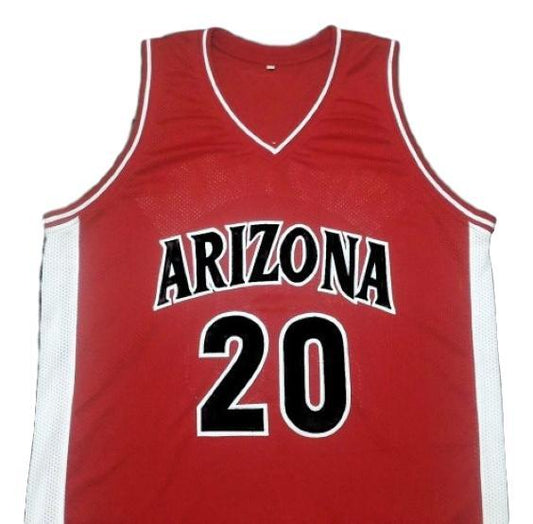 Damon Stoudamire Jersey #20 College Basketball Sewn Red