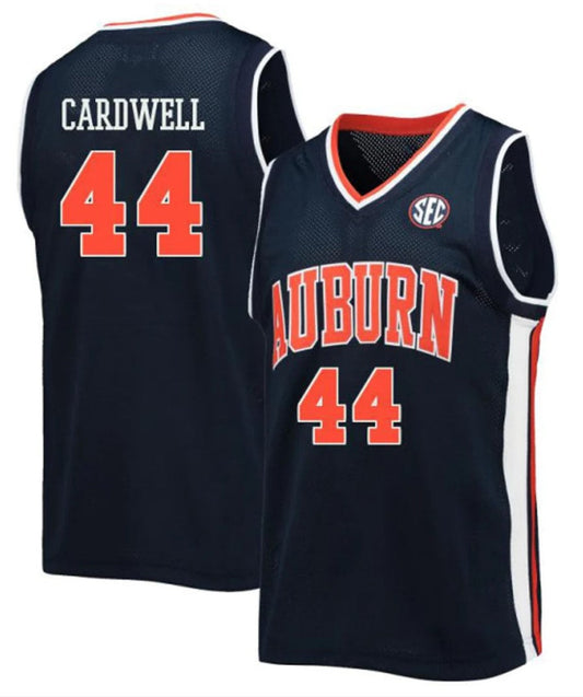 Dylan Cardwell Jersey Auburn Tigers College Basketball #44