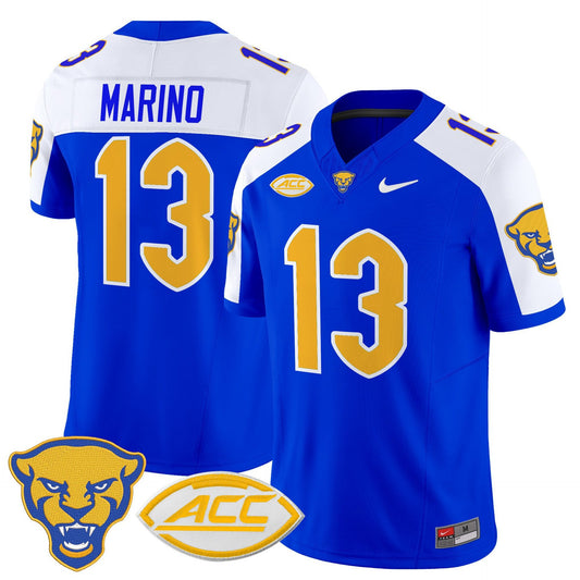 Dan Marino Jersey #13 Pittsburgh Panthers 2025 Limited Stitched Royal Alter