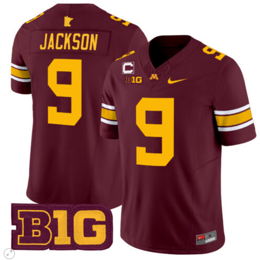 Daniel Jackson Jersey #9 Minnesota Golden Gophers Vapor Limited Football Maroon
