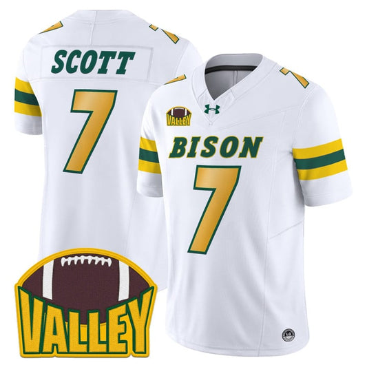 DJ Scott Jersey #7 North Dakota State Bison 2025 Limited Stitched