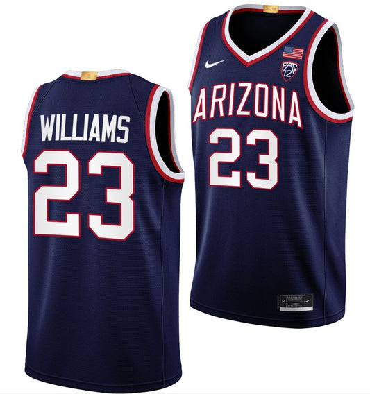 Derrick Williams Jersey Arizona Wildcats College Basketball Limited #23