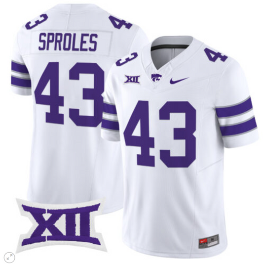 Dj Giddens Jersey #31 Kansas State Wildcats Vapor Limited Football Black Alternate