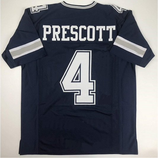 Dak Prescott Jersey Dallas Cowboys Custom Throwback Football