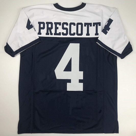 Dak Prescott Jersey Dallas Cowboys Thanksgiving Custom Throwback Football
