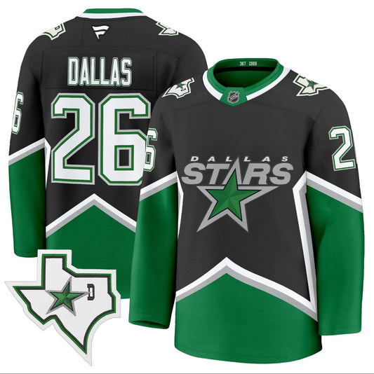 Dallas Jersey #26 Dallas Stars '99 Throwback Premium All Stitched