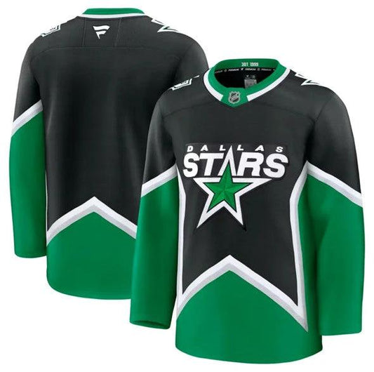 Dallas Stars Blank Black 2025-26 Alternate Stitched Hockey Jersey