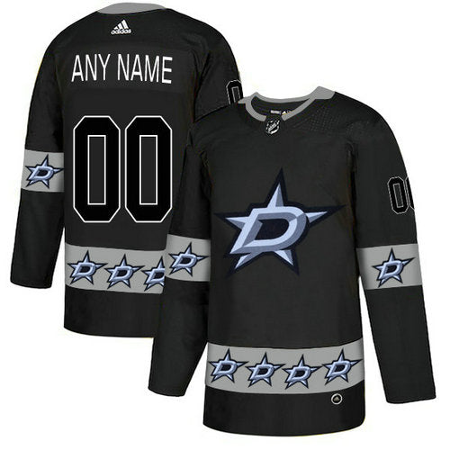 Dallas Stars Custom Team Logos Fashion Jersey