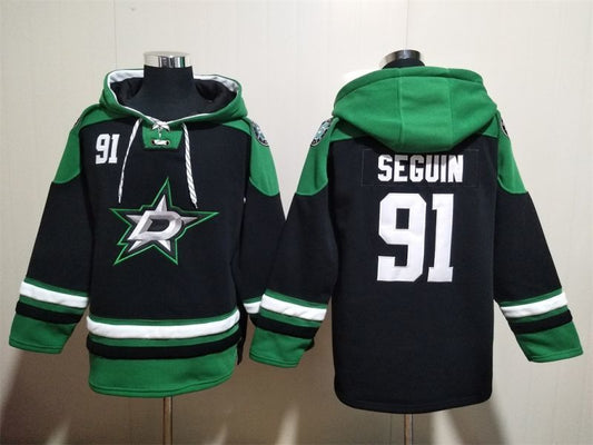 Dallas Stars #91 Tyler Seguin Pullover Hoodie