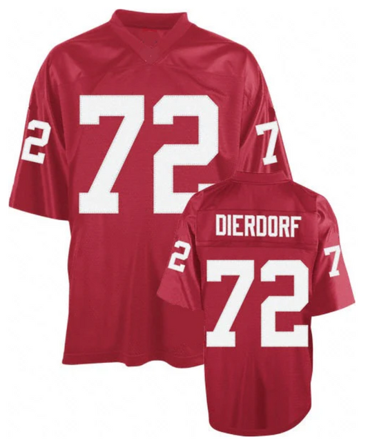 Dan Dierdorf Jersey St. Louis Cardinals Custom Throwback Football