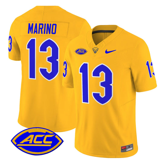 Dan Marino Jersey #13 Pittsburgh Panthers 2025 Limited Stitched Gold