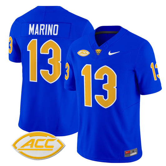 Dan Marino Jersey #13 Pittsburgh Panthers 2025 Limited Stitched Royal