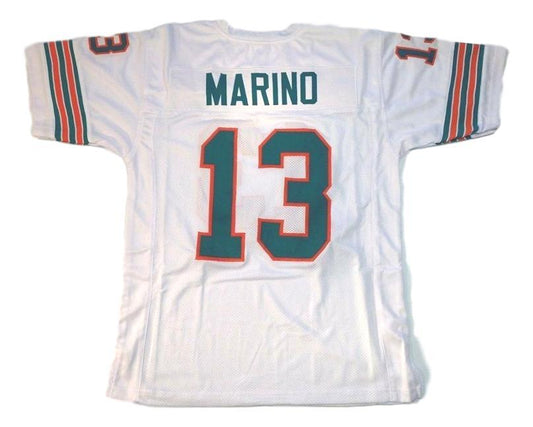 Dan Marino Jersey #13 Custom Unsigned Football Stitched White