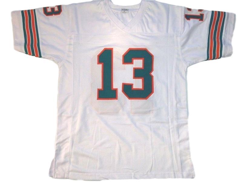 Dan Marino Jersey #13 Custom Unsigned Football Stitched White