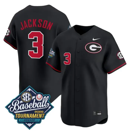 Daniel Jackson Jersey #3 Georgia Bulldogs Softball Sec Tournament 2026