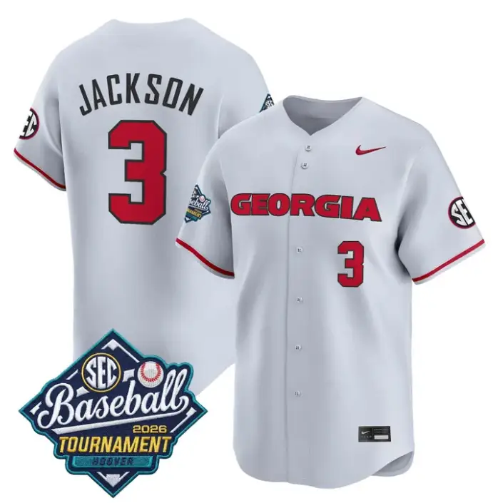 Daniel Jackson Jersey #3 Georgia Bulldogs Softball Sec Tournament 2026