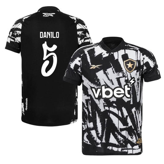 Danilo Barbosa #5 Botafogo 2025-26 Fourth Jersey – Black
