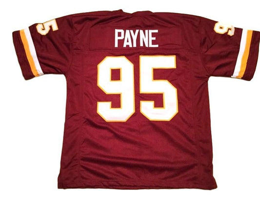 Daron Payne Jersey #95 Custom Unsigned Football Stitched Maroon