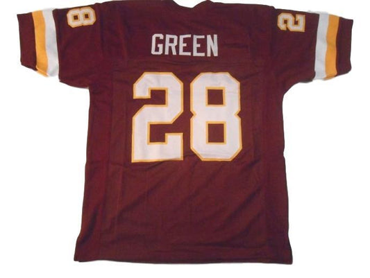 Darrell Green Jersey #28 Custom Unsigned Football Stitched Brown