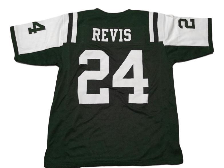 Darrelle Revis Jersey #24 Custom Unsigned Football Stitched Green