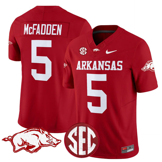 Darren McFadden Jersey #5 Arkansas Razorbacks Limited Stitched Cardinal
