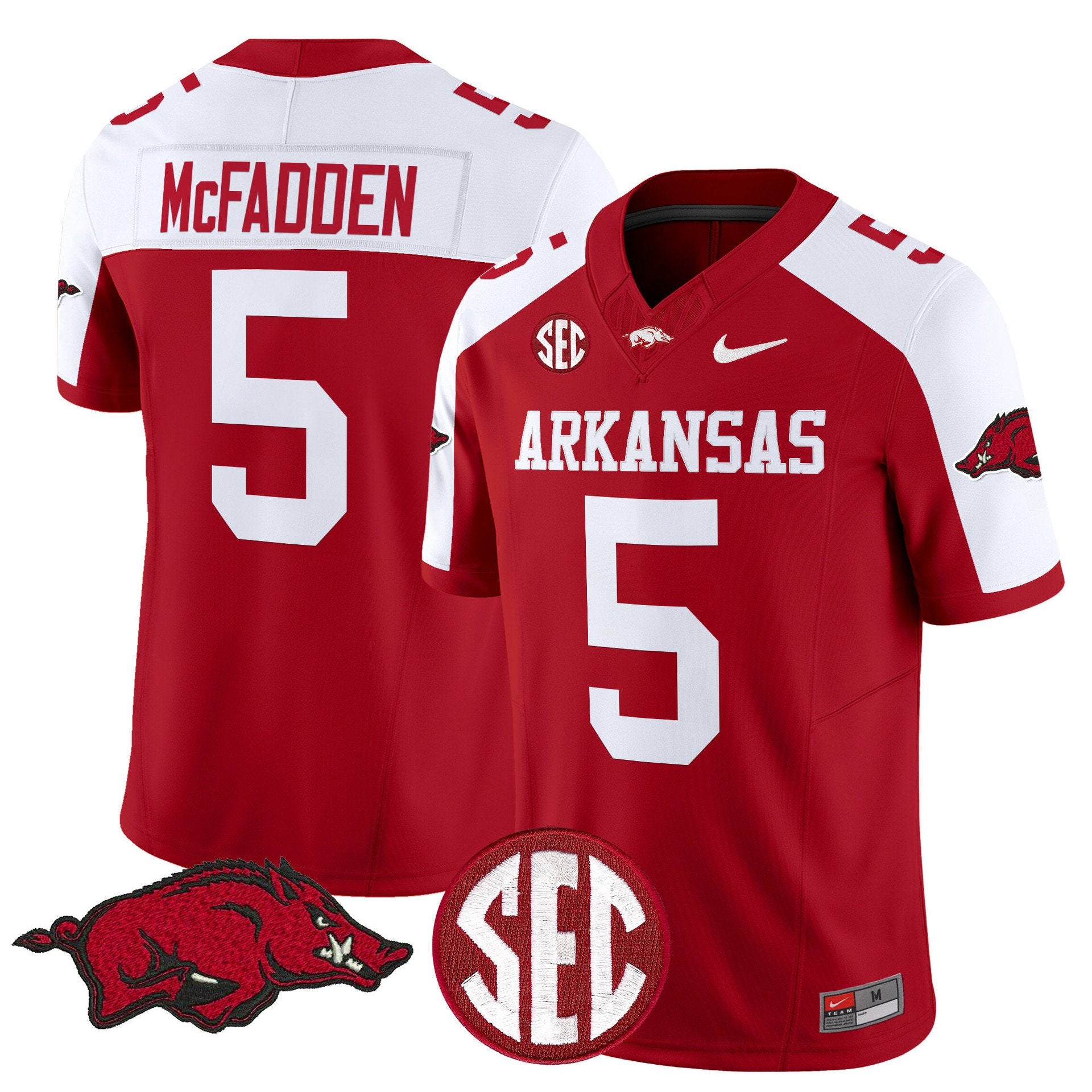 Darren McFadden Jersey #5 Arkansas Razorbacks Limited Stitched Cardinal Alter