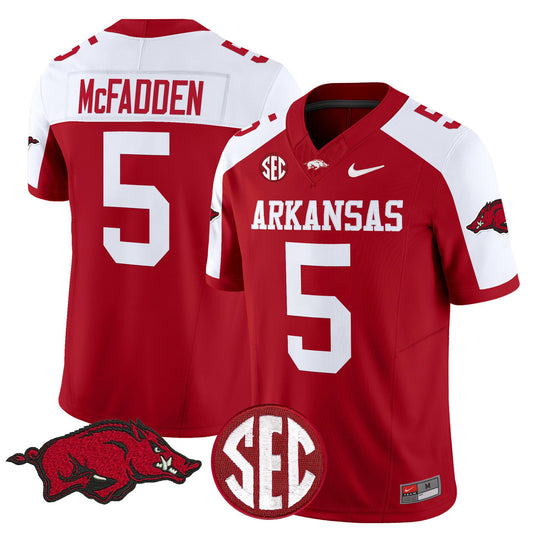 Darren McFadden Jersey #5 Arkansas Razorbacks Limited Stitched Cardinal Alter