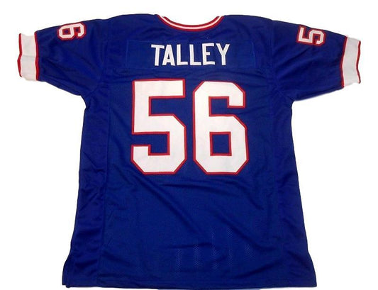 Darryl Talley Jersey #56 Custom Unsigned Football Stitched Blue