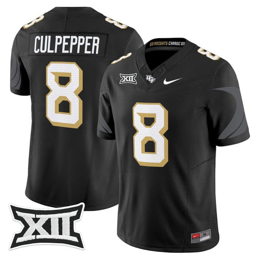 Daunte Culpepper Jersey #8 UCF Knights 2025 Vapor Limited Stitched Black