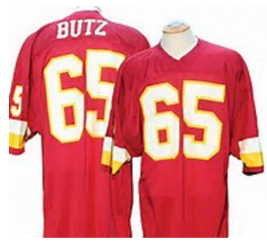 Dave Butz Jersey Washington Redskins Custom Throwback Football