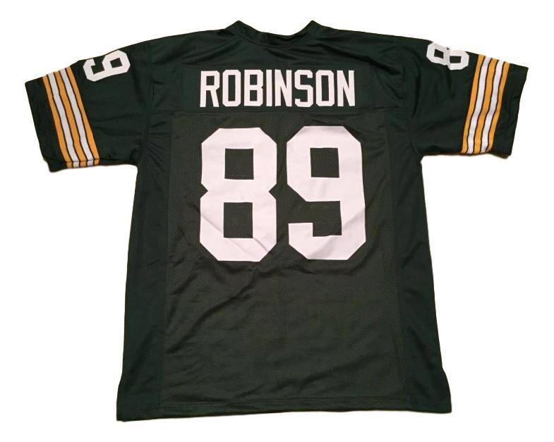 Dave Robinson Jersey #89 Custom Unsigned Football Stitched Green