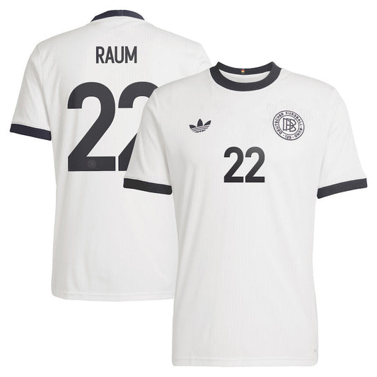 David Raum 22 Germany National Team 125th Anniversary Men Jersey – White