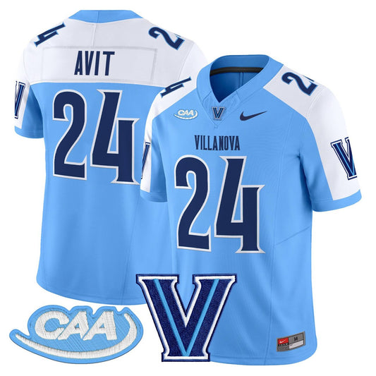 David Avit Jersey #24 Villanova Wildcats 2025 Vapor Limited Stitched