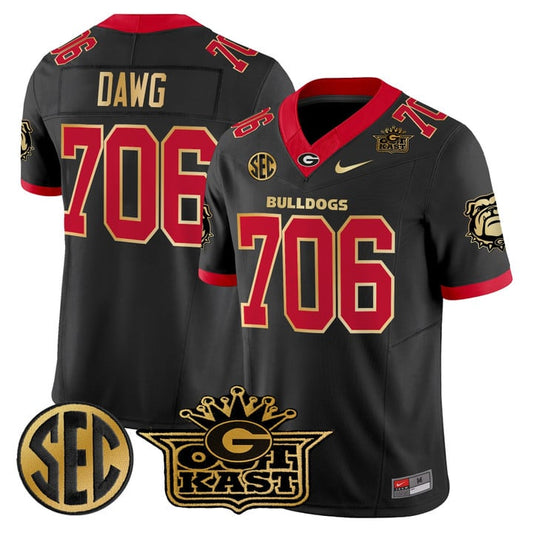 Dawg Jersey #706 Outkast x Georgia Bulldogs Vapor Limited Stitched