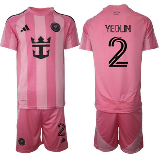 DeAndre Yedlin Jersey #2 Inter Miami CF Pink Home 2025 - 26 Soccer Suit