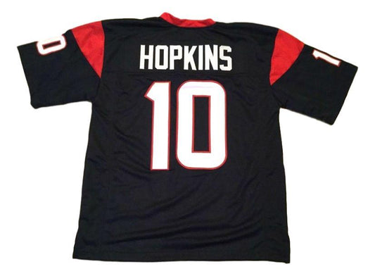 DeAndre Hopkins Jersey #10 Custom Unsigned Football Stitched Black