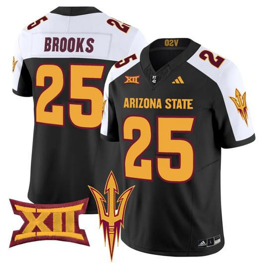 DeCarlos Brooks Jersey #25 Arizona State Sun Devils 2025 Vapor Stitched