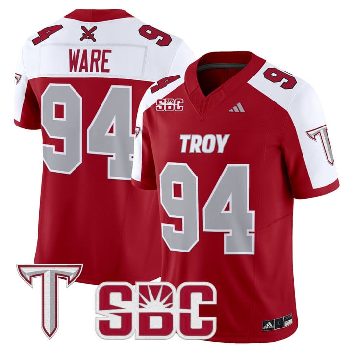 DeMarcus Ware Jersey #94 Troy Trojans 2025 Vapor Limited Stitched
